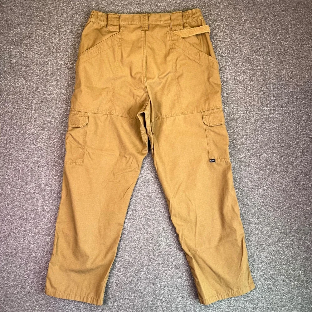 5.11 Tactical‎ Cargo Pants Mens 34x30 Brown Taclite Pro Ripstop Utility Workwear